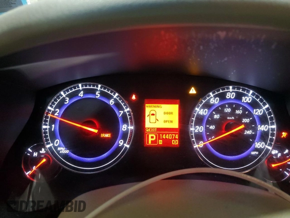 2008 Infiniti EX Journey with VIN JNKAJ09F58M354978, listed as a Copart auction lot 45868845 with 144,074 mi miles and Non repairable. Bid and sale history available at DreamBid. Image 9.