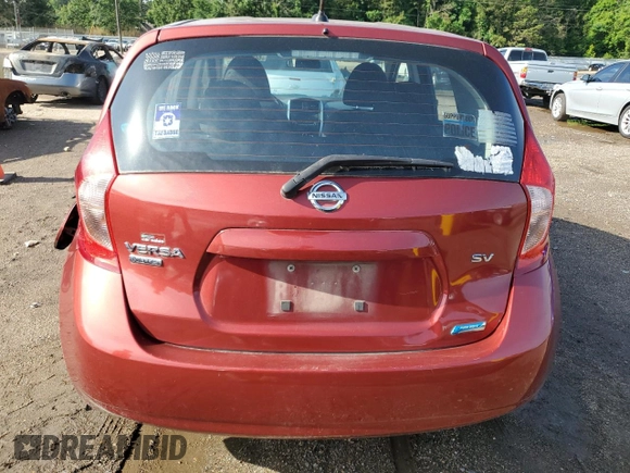 2016 Nissan Note S с VIN 3N1CE2CP1GL354886, выставлен на аукционе Copart как лот 60691385 с пробегом 121 884 миль миль и Списание • Salvage title. История ставок и продаж доступна на DreamBid. Изображение 6.