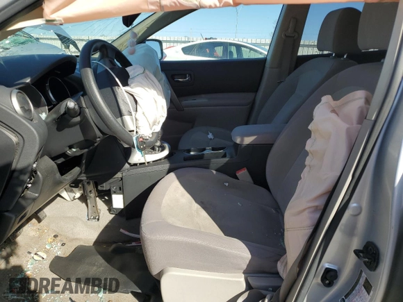2010 Nissan Rogue S with VIN JN8AS5MT1AW020924, listed as a Copart auction lot 48621575 with 135,060 mi miles and Salvage Title. Bid and sale history available at DreamBid. Image 7.