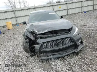 2020 Infiniti Q50 3.0t SPORT with VIN JN1EV7AP7LM205102, listed as a Copart auction lot 43652135 with 68,075 mi miles and Salvage Title. Bid and sale history available at carsss.com. Image 11.