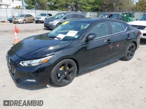 2023 Nissan Sentra SR with VIN 3N1AB8DV8PY229161, listed as a IAAI auction lot 41914100 with 14,948 mi miles and . Bid and sale history available at DreamBid. Image 2.