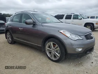 2012 Infiniti EX Journey with VIN JN1AJ0HP2CM400385, listed as a Copart auction lot 74608234 with Not Provided miles and Non Repairable. Bid and sale history available at carsss.com. Image 4.
