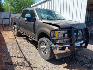 2017 Ford F-250 Lariat with VIN 1FT7W2BTXHEB51281, listed as a IAAI auction lot 42094810 with 120,633 mi miles and . Bid and sale history available at DreamBid. Image 1.