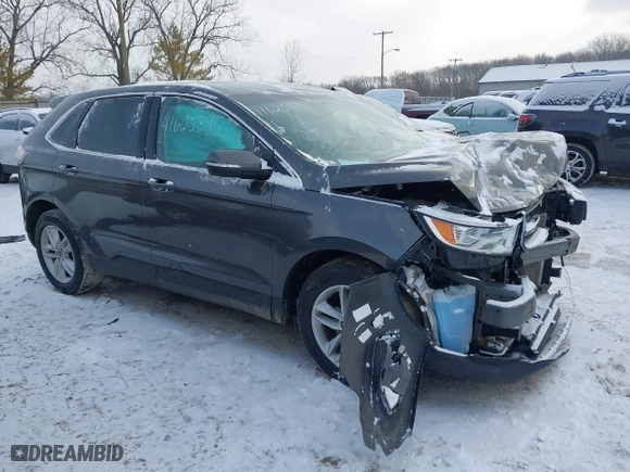 2016 Ford Edge SEL with VIN 2FMPK3J84GBC35746, listed as a IAAI auction lot 41625395 with 120,895 mi miles. Bid and sale history available at carsss.com. Image 1.