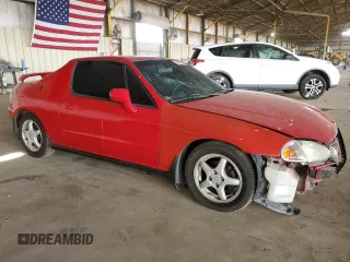 1995 Honda del Sol Si with VIN JHMEH6165SS008332, listed as a Copart auction lot 50648475 with 250,411 mi miles and Salvage Title. Bid and sale history available at carsss.com. Image 4.