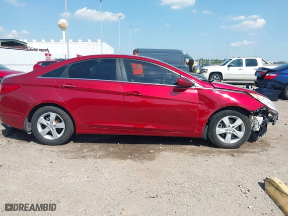 2013 Hyundai Sonata GLS with VIN 5NPEB4AC0DH713960, listed as a IAAI auction lot 41876873 with 140,823 mi miles. Bid and sale history available at carsss.com. Image 14.
