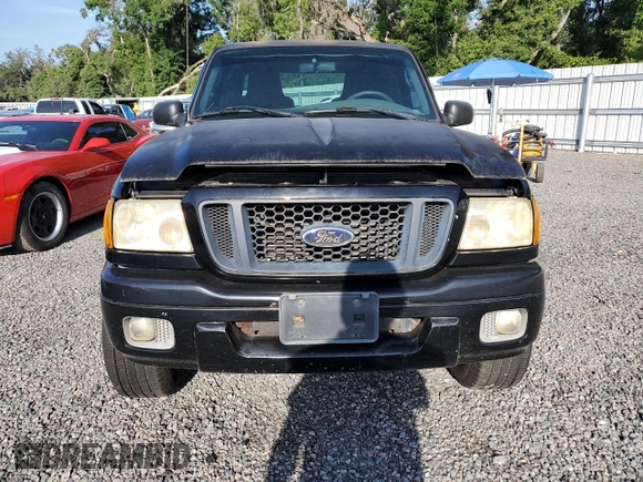 2004 Ford Ranger XL with VIN 1FTYR14U74PB57534, listed as a Copart auction lot 58064515 with Not provided miles and Salvage title. Bid and sale history available at DreamBid. Image 5.