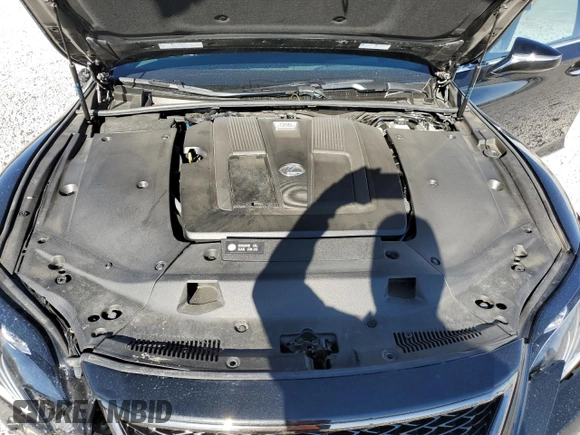 2019 Lexus LS 500 with VIN JTHC51FF2K5005916, listed as a Copart auction lot 45808375 with 13,326 mi miles and Salvage title. Bid and sale history available at DreamBid. Image 14.