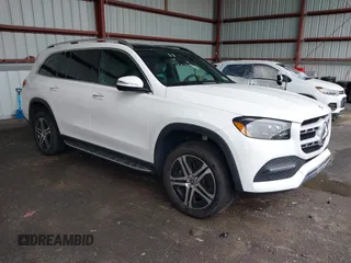 2021 Mercedes-Benz GLS 450 z VIN 4JGFF5KE9MA572260, wystawiony jako IAAI lot #42287425 z przebiegiem 65 510 mil mil oraz . Historia ofert i sprzedaży dostępna na DreamBid. Obrazek 1.