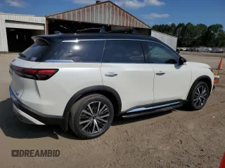 2023 Infiniti QX60 Autograph with VIN 5N1DL1HU3PC353763, listed as a Copart auction lot 52524745 with 25,541 mi miles and Salvage title. Bid and sale history available at DreamBid. Image 3.