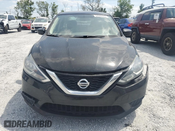 2017 Nissan Sentra SV with VIN 3N1AB7AP1HL653294, listed as a Copart auction lot 54326975 with 114,366 mi miles and Salvage Title. Bid and sale history available at carsss.com. Image 5.