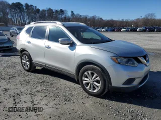 2014 Nissan Rogue SV with VIN 5N1AT2MT4EC869360, listed as a Copart auction lot 87383824 with 145,943 mi miles and Salvage Title. Bid and sale history available at carsss.com. Image 4.