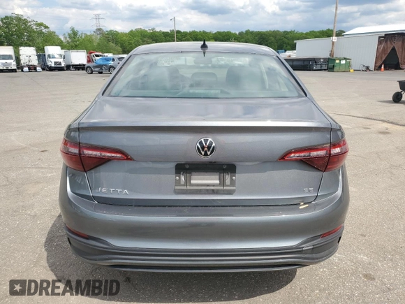 2022 Volkswagen Jetta SE with VIN 3VW7M7BU2NM013040, listed as a Copart auction lot 56342075 with 31,171 mi miles and Salvage title. Bid and sale history available at DreamBid. Image 6.