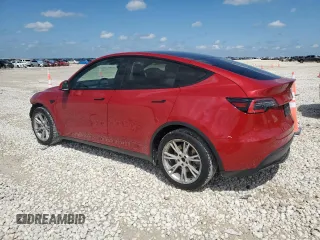 2021 Tesla Model Y Long Range z VIN 5YJYGDEE0MF099274, wystawiony jako Copart lot #53858995 z przebiegiem 91 120 mil mil oraz Szkoda całkowita • Salvage title. Historia ofert i sprzedaży dostępna na DreamBid. Obrazek 2.