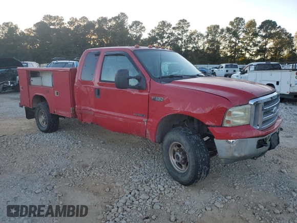 2003 Ford F-350 XL with VIN 1FTSX31F13EA43570, listed as a Copart auction lot 75846254 with 533,541 mi miles and Salvage Title. Bid and sale history available at DreamBid. Image 4.