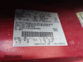 2004 Ford Expedition Eddie Bauer с VIN 1FMFU18L54LB25563, выставлен на аукционе IAAI как лот 42234421 с пробегом 257 975 миль миль и . История ставок и продаж доступна на DreamBid. Изображение 9.