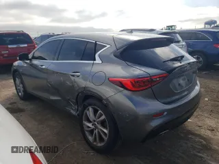 2017 Infiniti QX30 Sport with VIN SJKCH5CP3HA017499, listed as a Copart auction lot 46955954 with 100,772 mi miles. Bid and sale history available at carsss.com. Image 2.