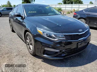 2019 Kia Optima LX with VIN 5XXGT4L32KG358253, listed as a Copart auction lot 55315812 with 40,421 mi miles and Salvage Title. Bid and sale history available at carsss.com. Image 1.