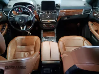 2017 Mercedes-Benz GLS 550 with VIN 4JGDF7DE8HA906607, listed as a Copart auction lot 54555835 with 124,702 mi miles and Clean Title. Bid and sale history available at DreamBid. Image 8.