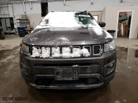 2020 Jeep Compass Latitude with VIN 3C4NJDBB4LT209435, listed as a Copart auction lot 88519935 with 0 mi miles and Salvage Title. Bid and sale history available at carsss.com. Image 5.