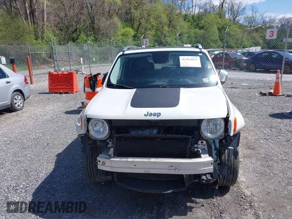 2015 Jeep Renegade Limited with VIN ZACCJBDT0FPB56326, listed as a IAAI auction lot 41964847 with 173,844 mi miles and . Bid and sale history available at DreamBid. Image 12.