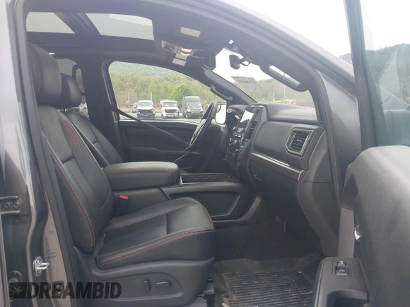 2023 Nissan Titan SV with VIN 1N6AA1ED7PN106443, listed as a IAAI auction lot 42166641 with 25,814 mi miles and . Bid and sale history available at DreamBid. Image 5.