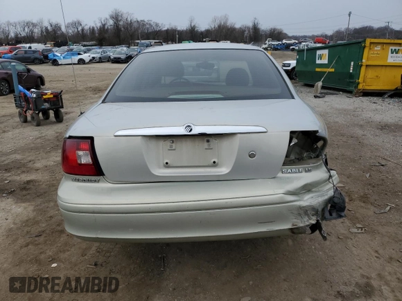 2003 Mercury Sable LS Premium with VIN 1MEFM55S73G603480, listed as a Copart auction lot 44030505 with 131,392 mi miles and Salvage Title. Bid and sale history available at carsss.com. Image 6.