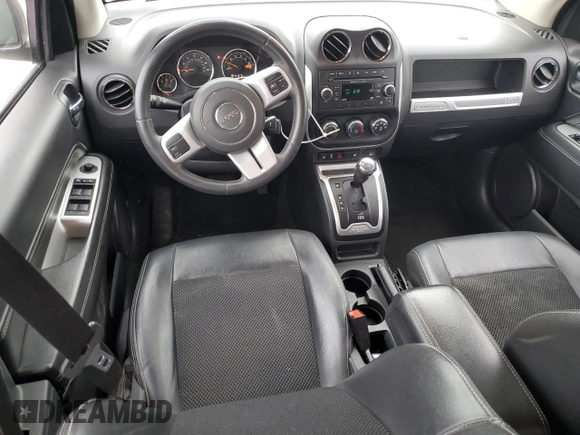 2015 Jeep Compass Latitude with VIN 1C4NJDEB5FD426904, listed as a Copart auction lot 50325505 with 47,064 mi miles and Salvage Title. Bid and sale history available at carsss.com. Image 8.