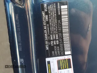 2008 Mercedes-Benz SLK-Class 3.0L with VIN WDBWK54F28F187734, listed as a Copart auction lot 81987254 with 113,937 mi miles and Salvage Title. Bid and sale history available at carsss.com. Image 12.