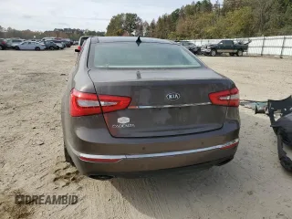 2014 Kia Cadenza Premium with VIN KNALN4D7XE5125317, listed as a Copart auction lot 78210314 with 121,594 mi miles and Salvage Title. Bid and sale history available at carsss.com. Image 6.