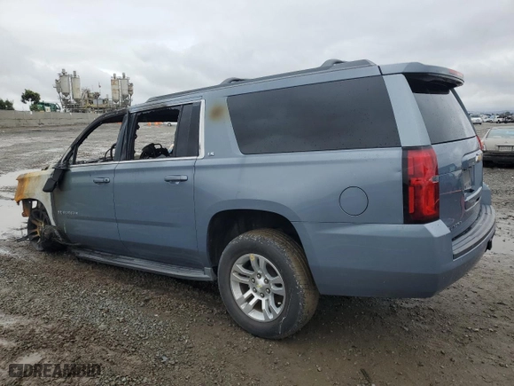 2015 Chevrolet Suburban LS with VIN 1GNSCHKC6FR683906, listed as a Copart auction lot 45128465 with 0 mi miles and Non Repairable. Bid and sale history available at carsss.com. Image 2.