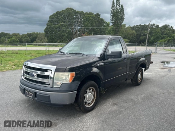 2013 Ford F-150 XL with VIN 1FTMF1CM7DFE09796, listed as a Copart auction lot 59937875 with 67,872 mi miles and Clean title. Bid and sale history available at DreamBid. Image 2.