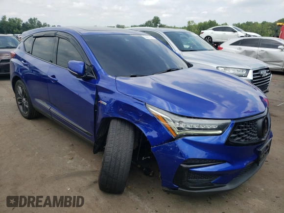 2019 Acura RDX w/A-Spec Pkg with VIN 5J8TC2H62KL002683, listed as a Copart auction lot 64447205 with 145,511 mi miles and Salvage title. Bid and sale history available at DreamBid. Image 4.