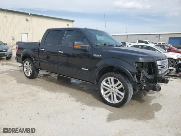 2013 Ford F-150 XL with VIN 1FTFW1CT4DFB36445, listed as a Copart auction lot 48150415 with 317,694 mi miles and Salvage Title. Bid and sale history available at carsss.com. Image 4.