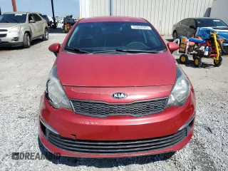 2017 Kia Rio LX with VIN KNADM4A35H6006856, listed as a Copart auction lot 53084585 with 72,011 mi miles and Salvage Title. Bid and sale history available at carsss.com. Image 5.