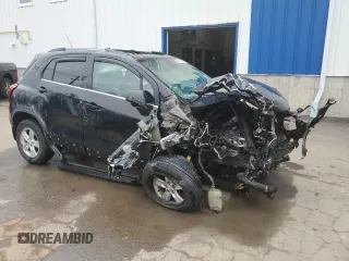 2016 Chevrolet Trax LT with VIN 3GNCJPSBXGL205511, listed as a Copart auction lot 53418195 with Not Provided miles and Non Repairable. Bid and sale history available at DreamBid. Image 4.