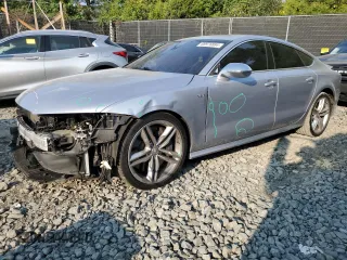 2017 Audi S7 Prestige with VIN WAU2FAFC8HN064734, listed as a Copart auction lot 68976884 with 77,018 mi miles and Salvage Title. Bid and sale history available at carsss.com. Image 1.