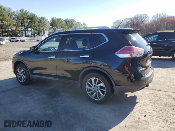 2015 Nissan Rogue SL with VIN 5N1AT2MV4FC762408, listed as a Copart auction lot 51258745 with Not Provided miles and Salvage Title. Bid and sale history available at carsss.com. Image 2.