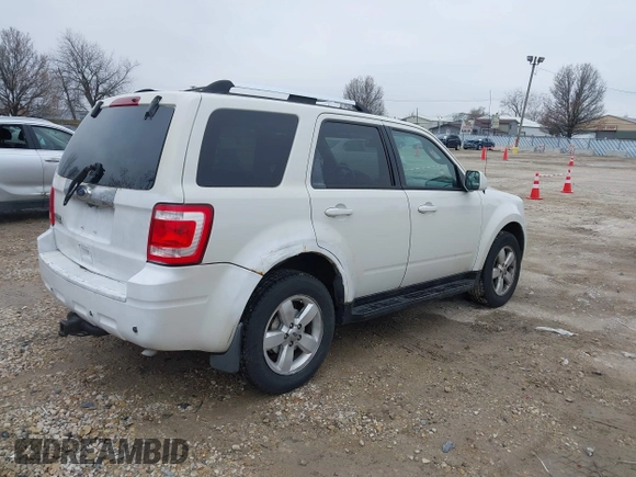 2011 Ford Escape Limited with VIN 1FMCU9EG6BKA51405, listed as a IAAI auction lot 42007801 with 162,904 mi miles. Bid and sale history available at carsss.com. Image 4.