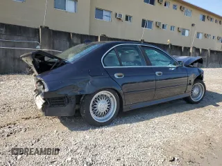 2001 BMW 5 Series 530iA with VIN WBADT63441CF13875, listed as a Copart auction lot 51826235 with 0 mi miles and Salvage Title. Bid and sale history available at carsss.com. Image 3.