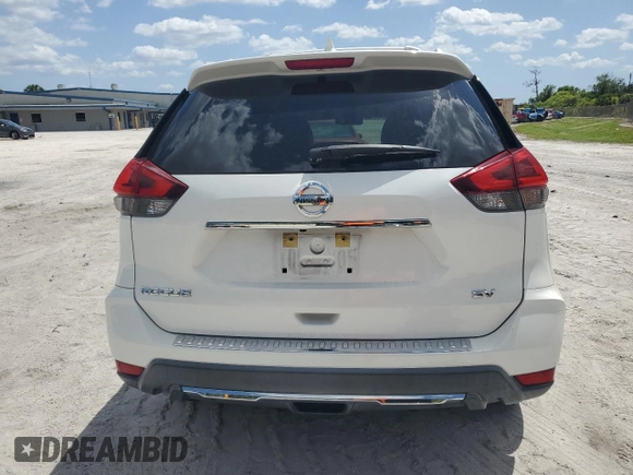 2018 Nissan Rogue S with VIN KNMAT2MT9JP608961, listed as a Copart auction lot 52911905 with 123,500 mi miles and Non Repairable. Bid and sale history available at carsss.com. Image 6.