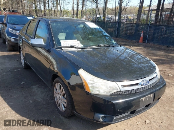 2010 Ford Focus SEL with VIN 1FAHP3HN4AW231889, listed as a IAAI auction lot 41901822 with 129,450 mi miles. Bid and sale history available at carsss.com. Image 1.