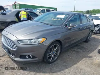 2013 Ford Fusion Titanium with VIN 3FA6P0K94DR241685, listed as a IAAI auction lot 42110859 with 179,231 mi miles. Bid and sale history available at carsss.com. Image 2.