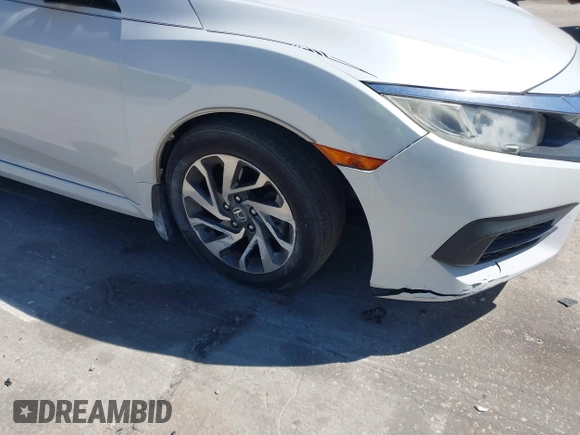 2018 Honda Civic Sedan EX with VIN 19XFC2F78JE037551, listed as a IAAI auction lot 41733255 with 93,664 mi miles. Bid and sale history available at carsss.com. Image 6.