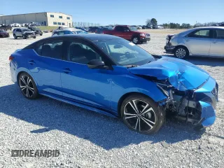 2023 Nissan Sentra SR with VIN 3N1AB8DVXPY314759, listed as a Copart auction lot 49971735 with 14,871 mi miles and Salvage Title. Bid and sale history available at carsss.com. Image 4.