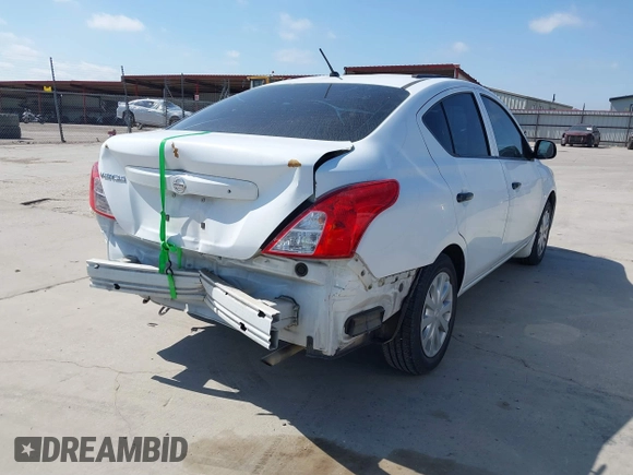 2015 Nissan Versa S Plus with VIN 3N1CN7AP8FL957283, listed as a IAAI auction lot 41791846 with 81,340 mi miles and . Bid and sale history available at DreamBid. Image 4.