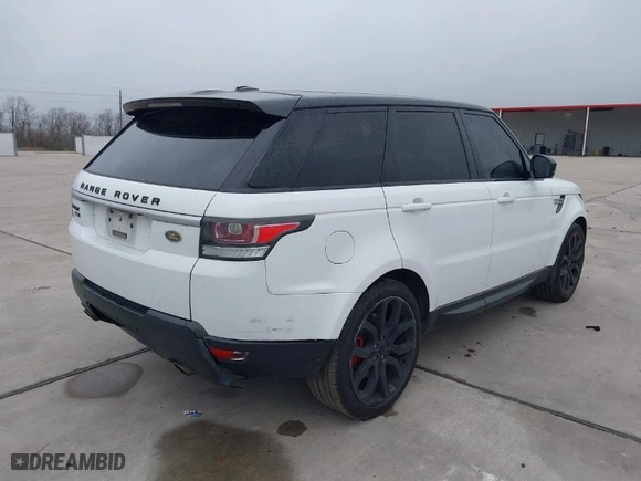 2014 Land Rover Range Rover Sport V8 Dynamic with VIN SALWR2EFXEA310742, listed as a IAAI auction lot 41549348 with 153,832 mi miles. Bid and sale history available at carsss.com. Image 4.