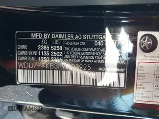 2017 Mercedes-Benz E 300 Luxury с VIN WDDZF4KB3HA203925, выставлен на аукционе IAAI как лот 42537540 с пробегом 31 256 миль миль и . История ставок и продаж доступна на DreamBid. Изображение 9.