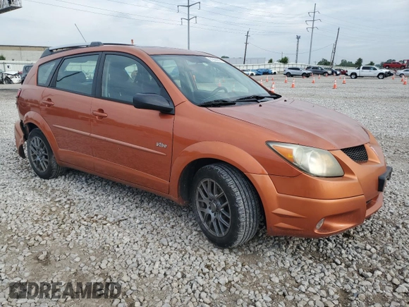 2004 Pontiac Vibe with VIN 5Y2SL62894Z415020, listed as a Copart auction lot 61056695 with 201,695 mi miles and Salvage title. Bid and sale history available at DreamBid. Image 4.