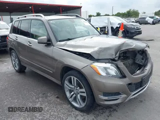 2014 Mercedes-Benz GLK 350 with VIN WDCGG5HB0EG326077, listed as a IAAI auction lot 42041401 with 122,087 mi miles and . Bid and sale history available at DreamBid. Image 1.